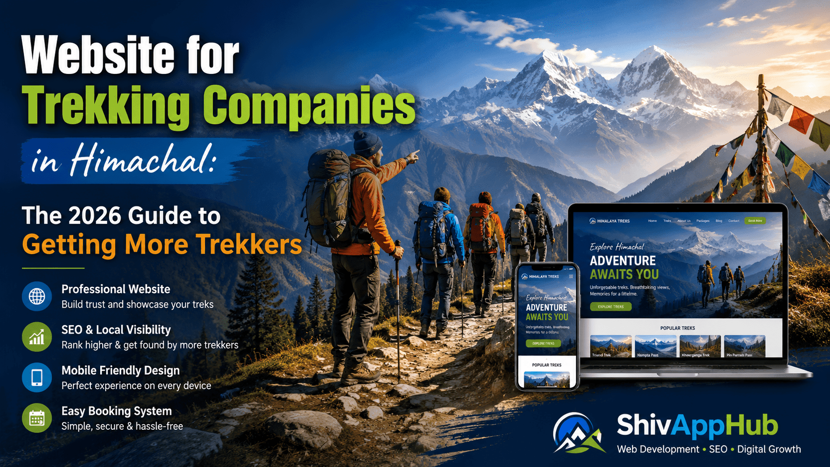 Website for Trekking Companies in Himachal: The 2026 Guide to Getting More Trekkers