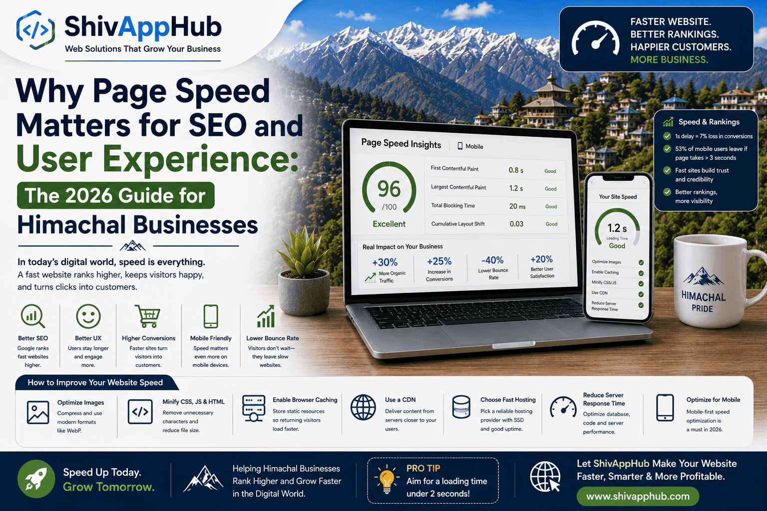Why Page Speed Matters for SEO and User Experience: The 2026 Guide for Himachal Businesses