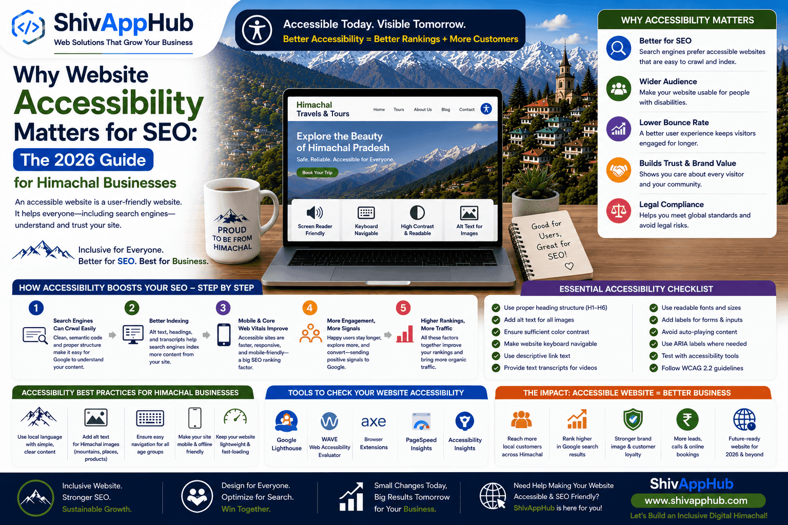 Why Website Accessibility Matters for SEO: The 2026 Guide for Himachal Businesses