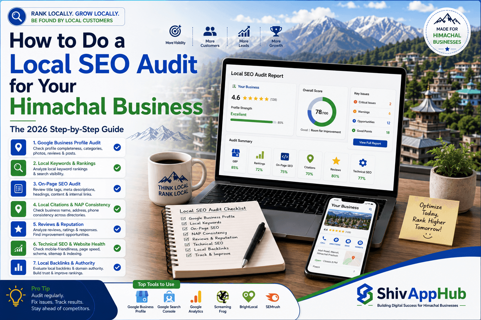 How to Do a Local SEO Audit for Your Himachal Business: The 2026 Step‑by‑Step Guide