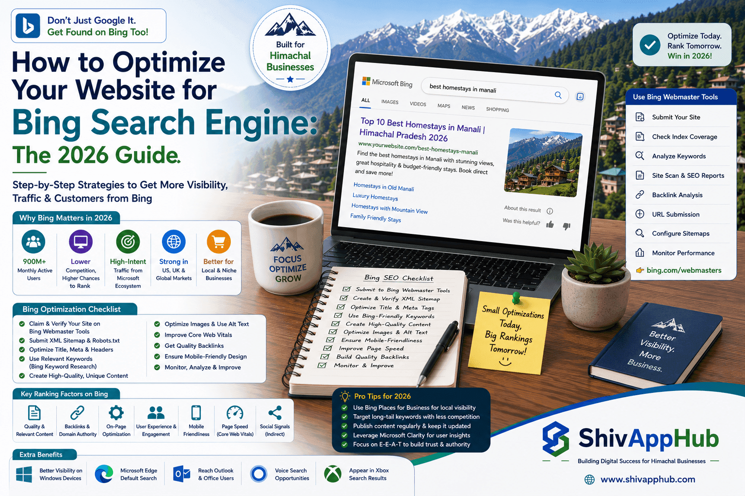 How to Optimize Your Website for Bing Search Engine: The 2026 Guide