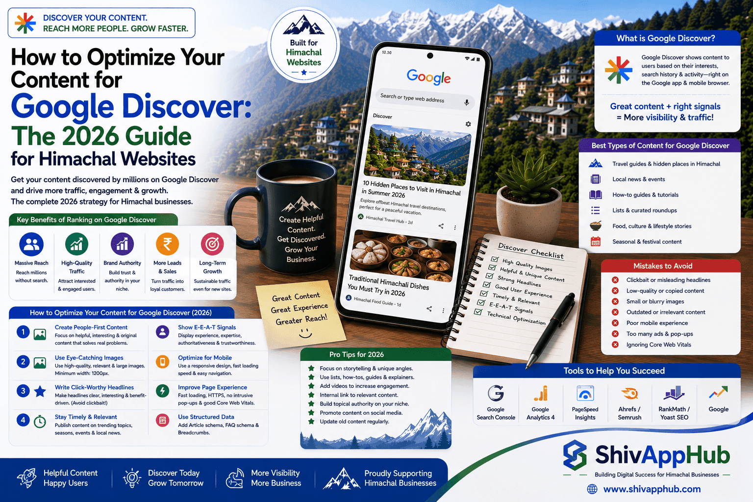 How to Optimize Your Content for Google Discover: The 2026 Guide for Himachal Websites
