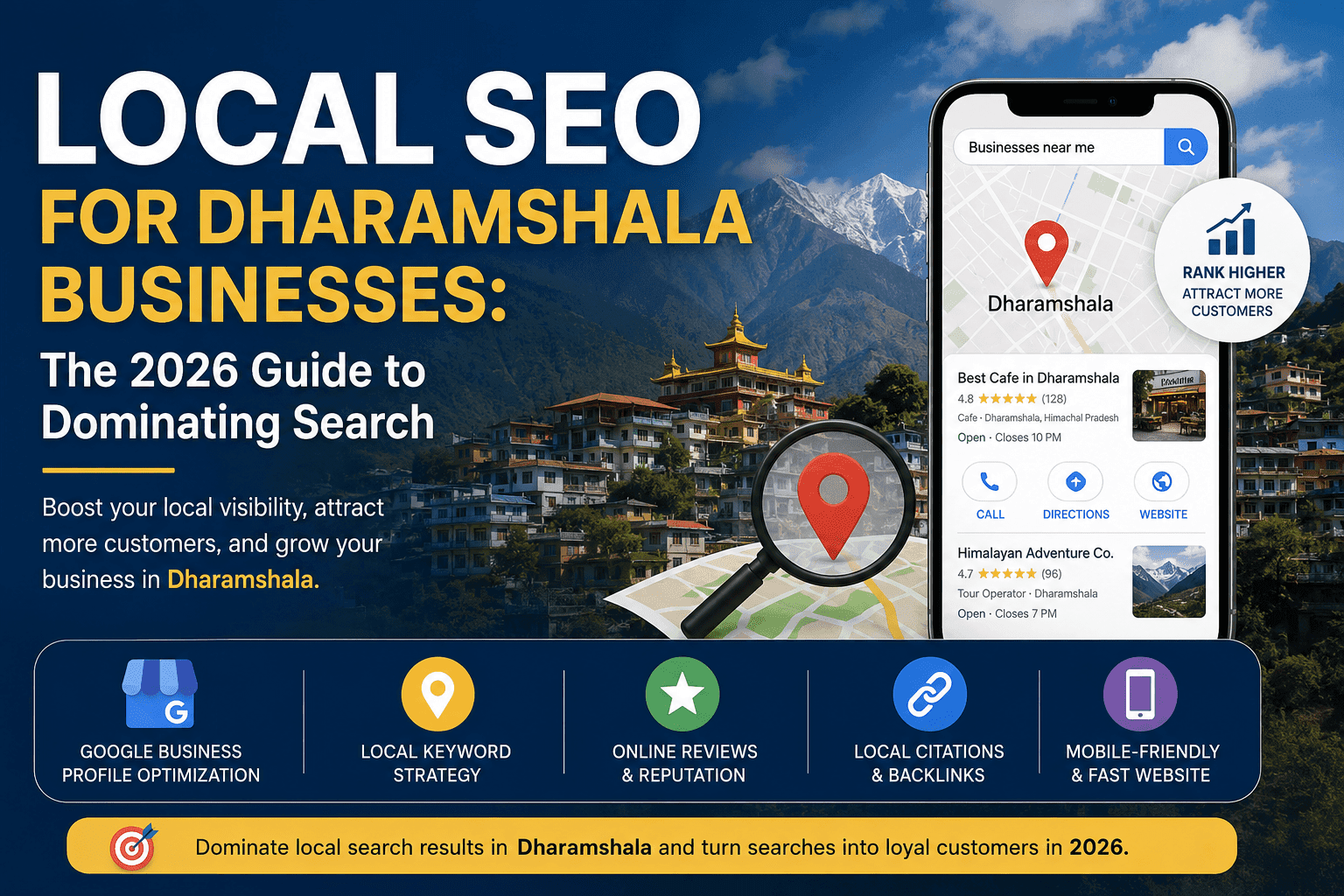 Local SEO for Dharamshala Businesses: The 2026 Guide to Dominating Search